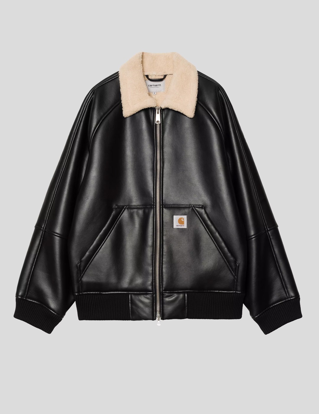 CHAQUETA CARHARTT WIP  SHEPTON JACKET   BLACK-NATURAL