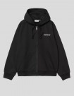 SUDADERA CARHARTT WIP  HOODED ARCHIVE LINES  BLACK 