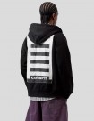 SUDADERA CARHARTT WIP  HOODED ARCHIVE LINES  BLACK 