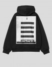 SUDADERA CARHARTT WIP  HOODED ARCHIVE LINES  BLACK 