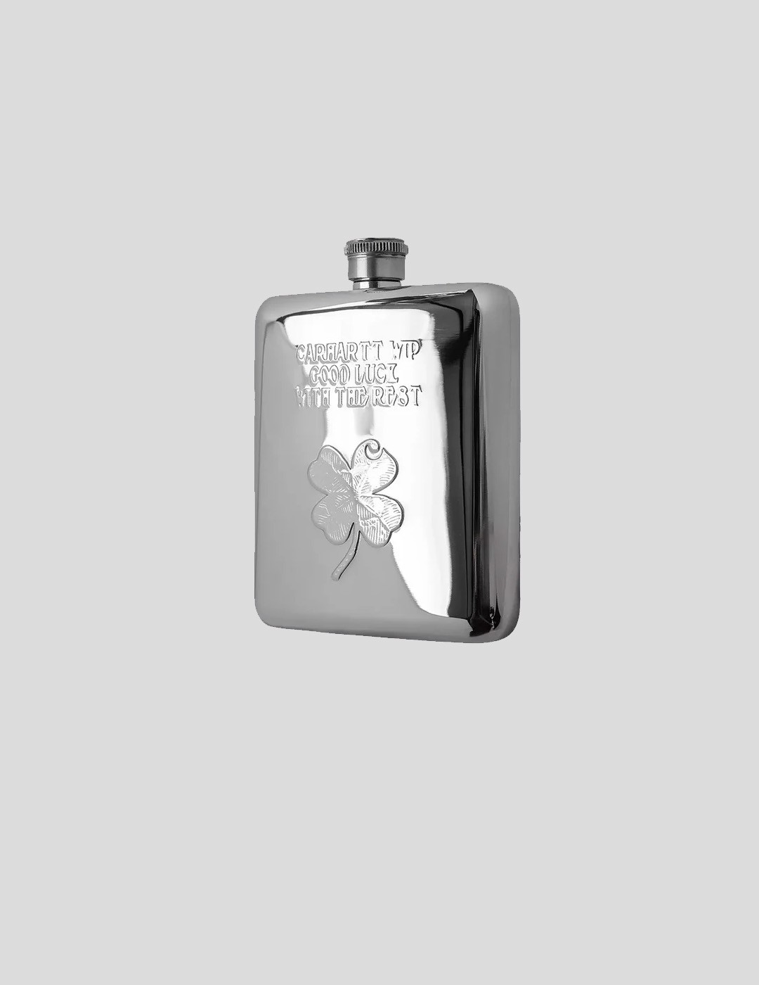 ACCESORIOS CARHARTT WIP  CLOVER FLASK   STEEL SILVER