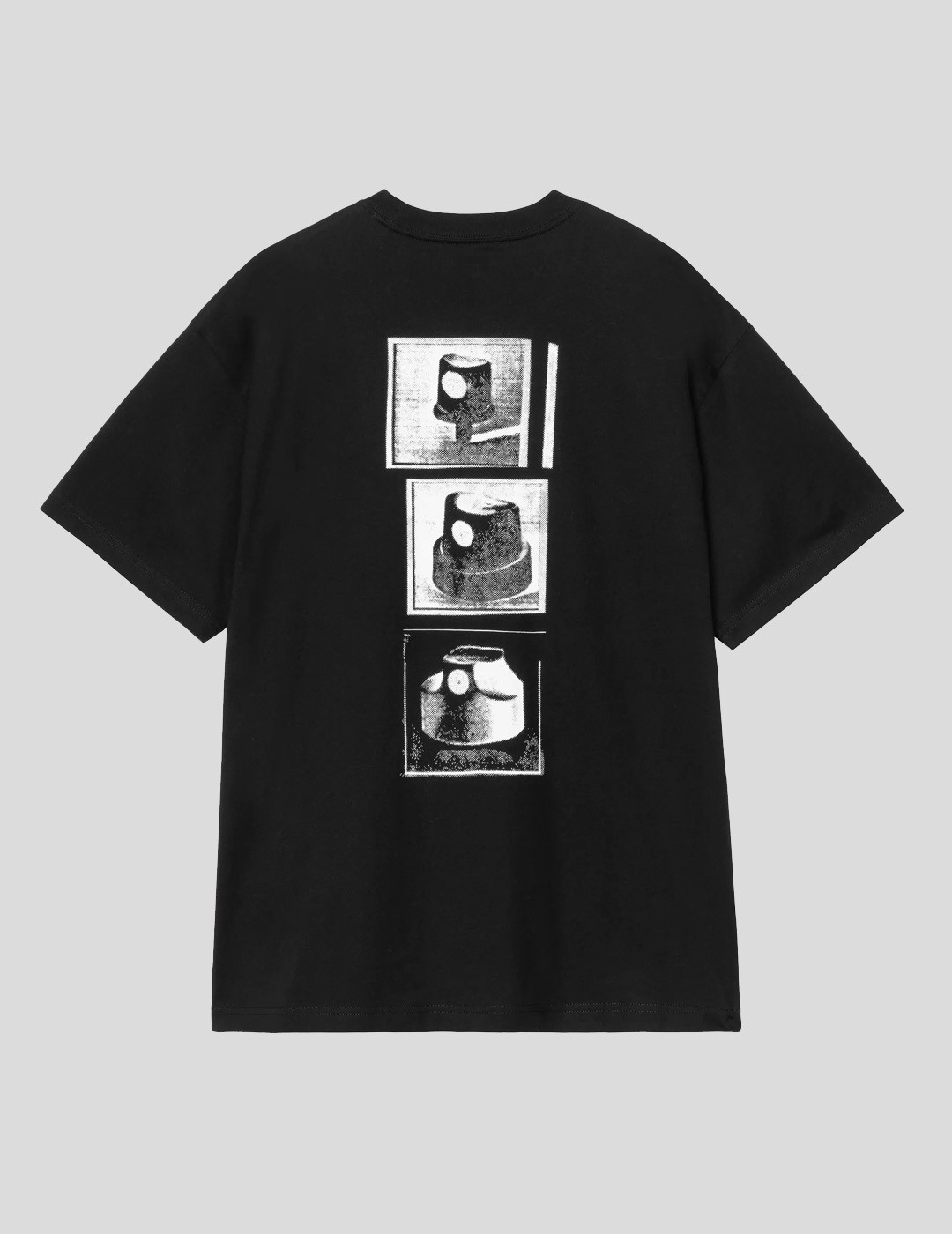 CAMISETA CARHARTT WIP  CAPS TEE  BLACK