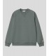 SUDADERA CARHARTT WIP  CHASE SWEAT  VELVET GREEN 