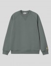 SUDADERA CARHARTT WIP  CHASE SWEAT  VELVET GREEN 