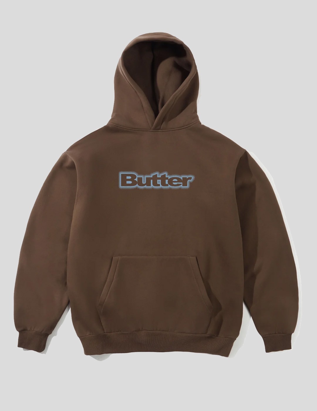 SUDADERA BUTTER GOODS RADIANT LOGO PULLOVER HOODIE  MOCHA