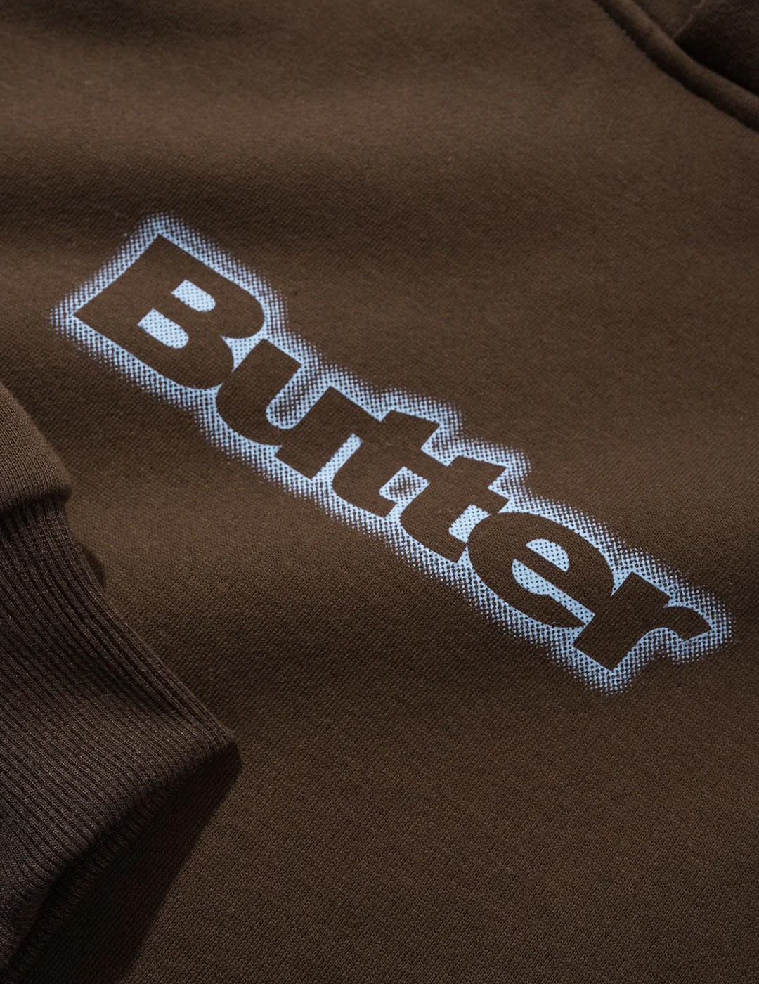 SUDADERA BUTTER GOODS RADIANT LOGO PULLOVER HOODIE  MOCHA