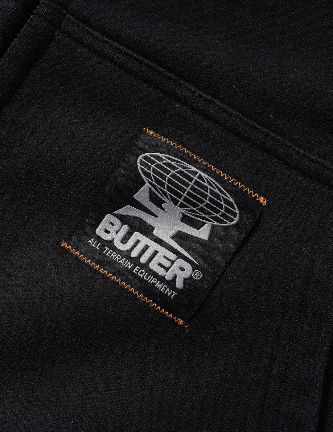 SUDADERA BUTTER GOODS GARAGAE ZIP THRU HOODIE  MOCHA