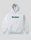 SUDADERA BUTTER GOODS TEXTURED LOGO PULLOVER HOODIE  ASH HEATHER