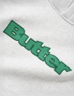 SUDADERA BUTTER GOODS TEXTURED LOGO PULLOVER HOODIE  ASH HEATHER