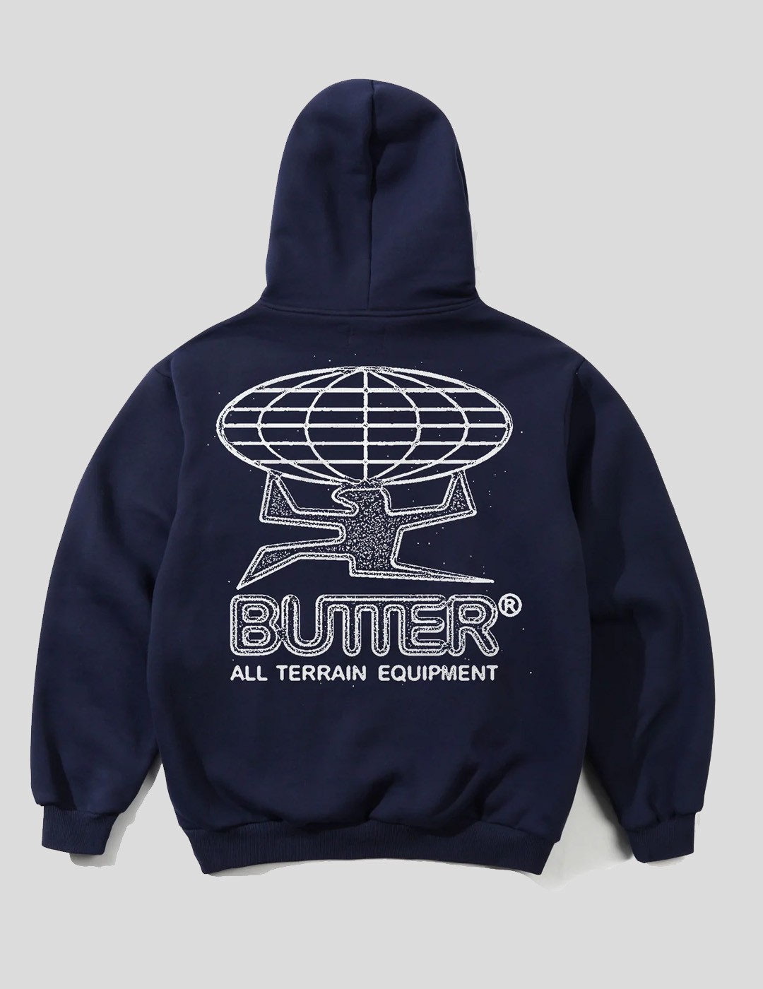 SUDADERA BUTTER GOODS TERRAIN PULLOVER HOODIE  NAVY