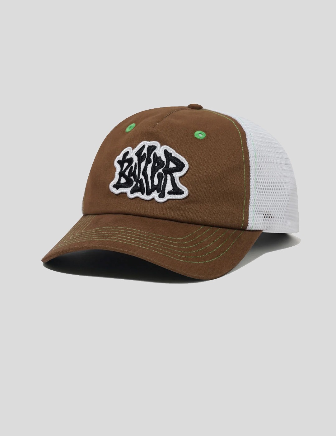 GORRA BUTTER GOODS MELT TRUCKER CAP  BROWN
