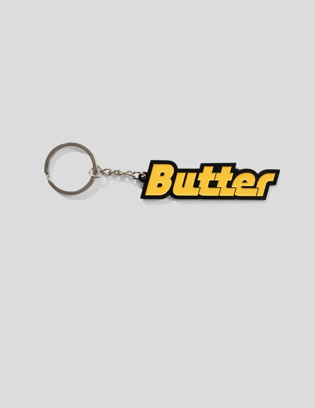 ACCESORIOS BUTTER GOODS TRANSIT ENAMEL KEY CHAIN  YELLOW