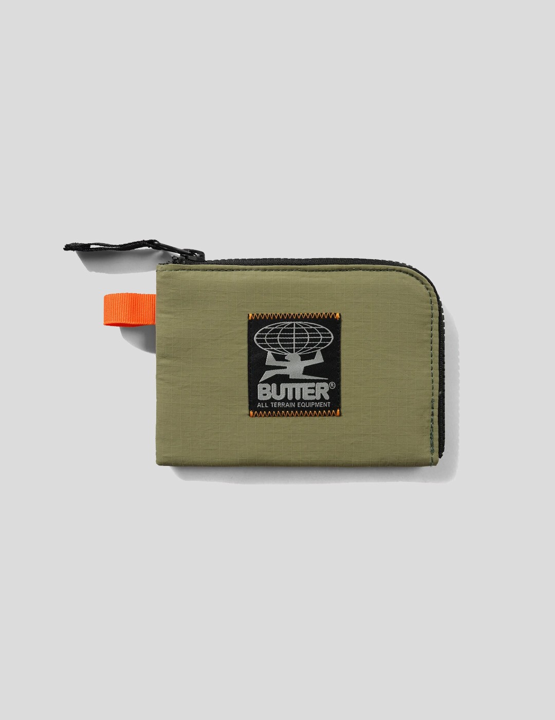 ACCESORIOS BUTTER GOODS ZIP WALLET  SAGE
