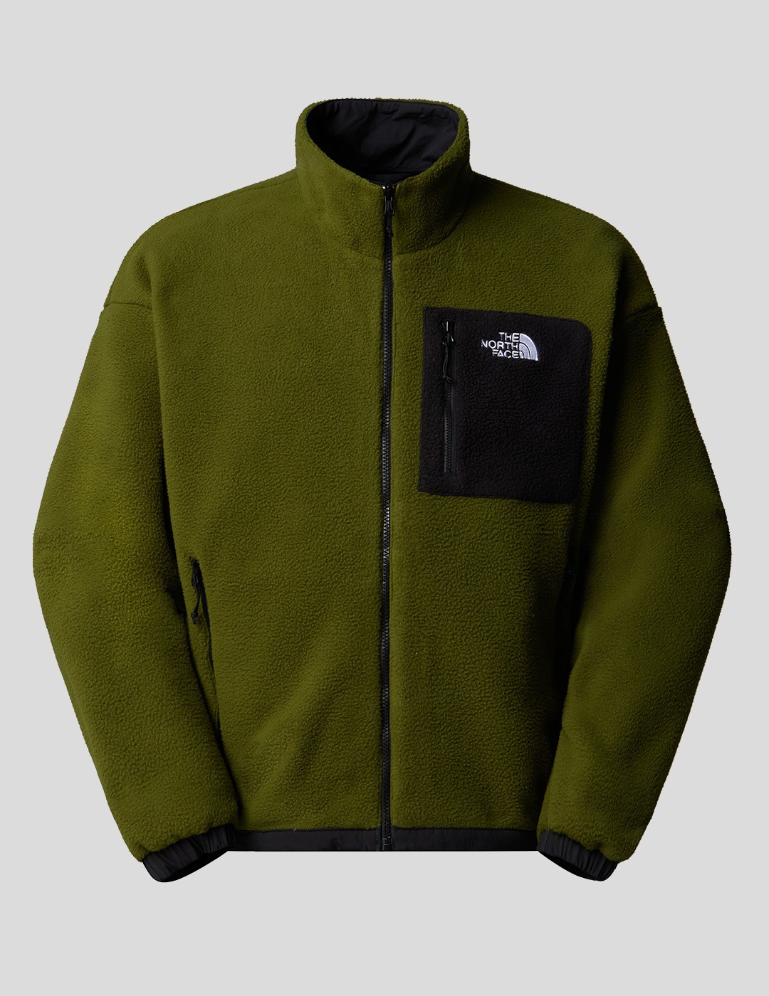 CHAQUETA THE NORTH FACE X YUMIORI REVERSIBLE JACKET  BLACK-WOODLAND GREEN