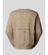 SUDADERA THE NORTH FACE CONNECT RELAXED CREW  MUSHROOM 