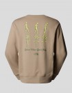SUDADERA THE NORTH FACE CONNECT RELAXED CREW  MUSHROOM 
