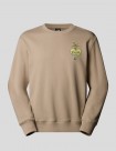 SUDADERA THE NORTH FACE CONNECT RELAXED CREW  MUSHROOM 