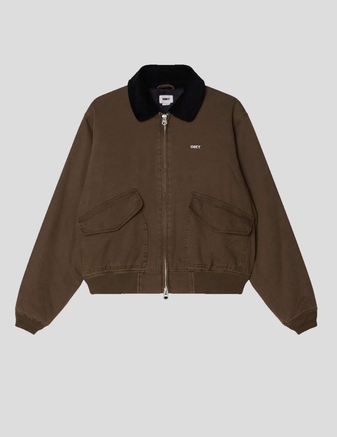 CHAQUETA OBEY CLOTHING FADE WASH CWU JACKET  WREN FADED WASH