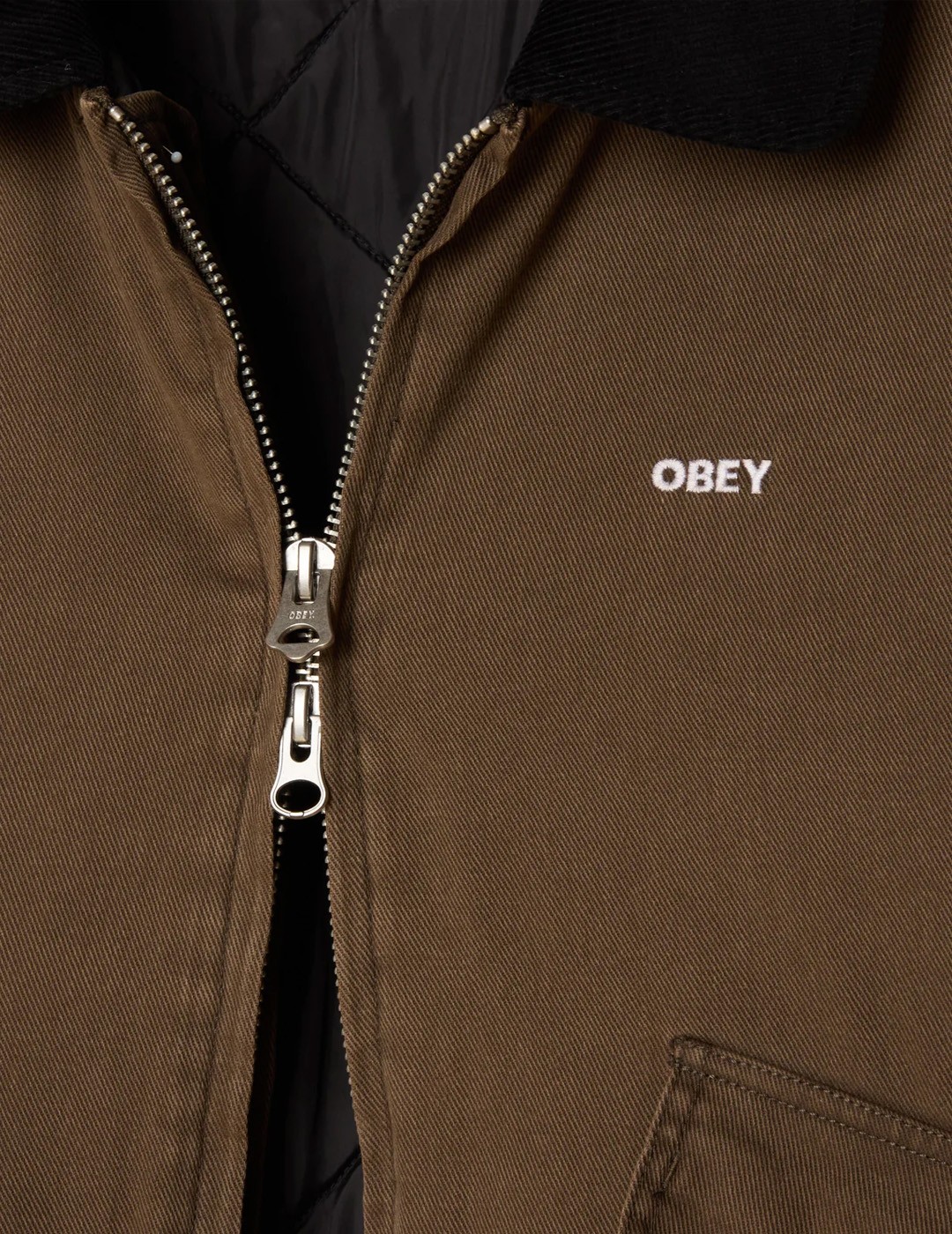CHAQUETA OBEY CLOTHING FADE WASH CWU JACKET  WREN FADED WASH
