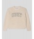 JERSEY OBEY CLOTHING COLLEGIATE SWEATER  WHISPER WHITE MULTI