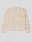 JERSEY OBEY CLOTHING COLLEGIATE SWEATER  WHISPER WHITE MULTI