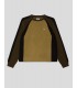 SUDADERA OBEY CLOTHING RAGLAN CREW NECK SWEATER  MERMAID GREEN MULTI