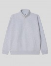 SUDADERA OBEY CLOTHING EST. WORKS BOLD MOCKNECK  ASH GREY