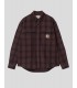 CAMISA CARHARTT WIP  EDMANDS LS SHIRT  NATURAL-PALISANDER