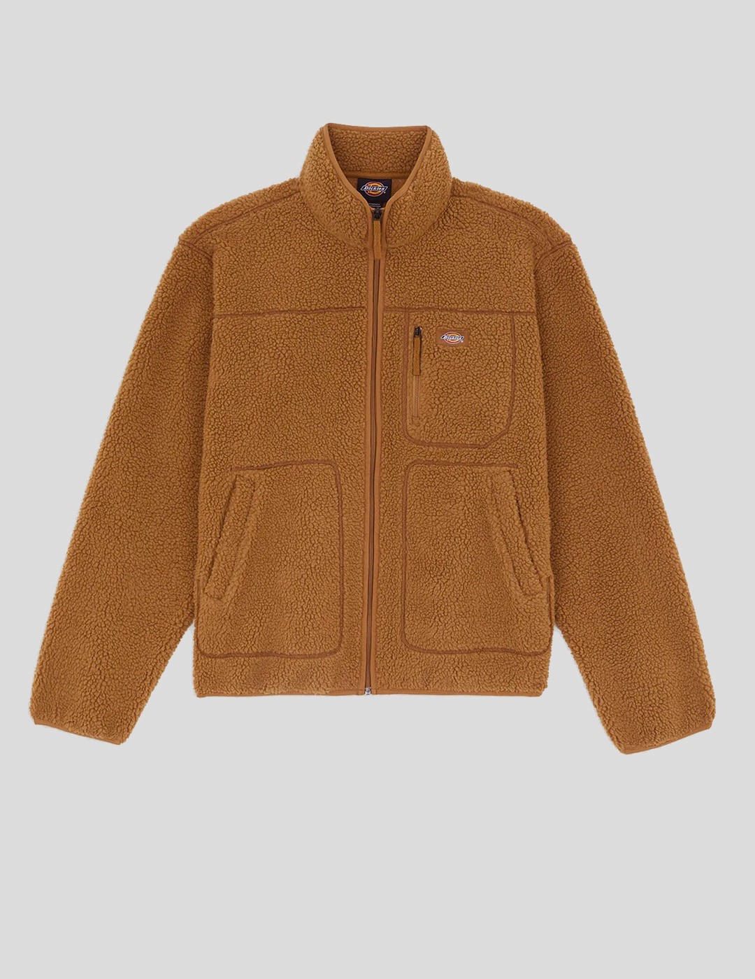 CHAQUETA DICKIES MOUNT HOPE FLEECE  BROWN DUCK 