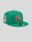 GORRA NEW ERA NBA HARDWOOD BOSTON CELTICS 59FIFTY  GREEN