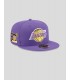 GORRA NEW ERA NBA HARDWOOD LA LAKERS 59FIFTY  PURPLE