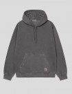 SUDADERA CARHARTT WIP  HOODED TORION SWEAT  BLACK GRIND WASH