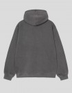 SUDADERA CARHARTT WIP  HOODED TORION SWEAT  BLACK GRIND WASH