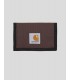 MONEDERO CARHARTT WIP  ALEC WALLET   PALISANDER