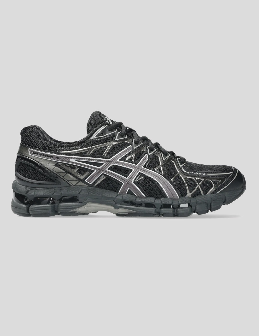 ZAPATILLAS ASICS GEL-KAYANO 20  BLACK-CLAY GREY