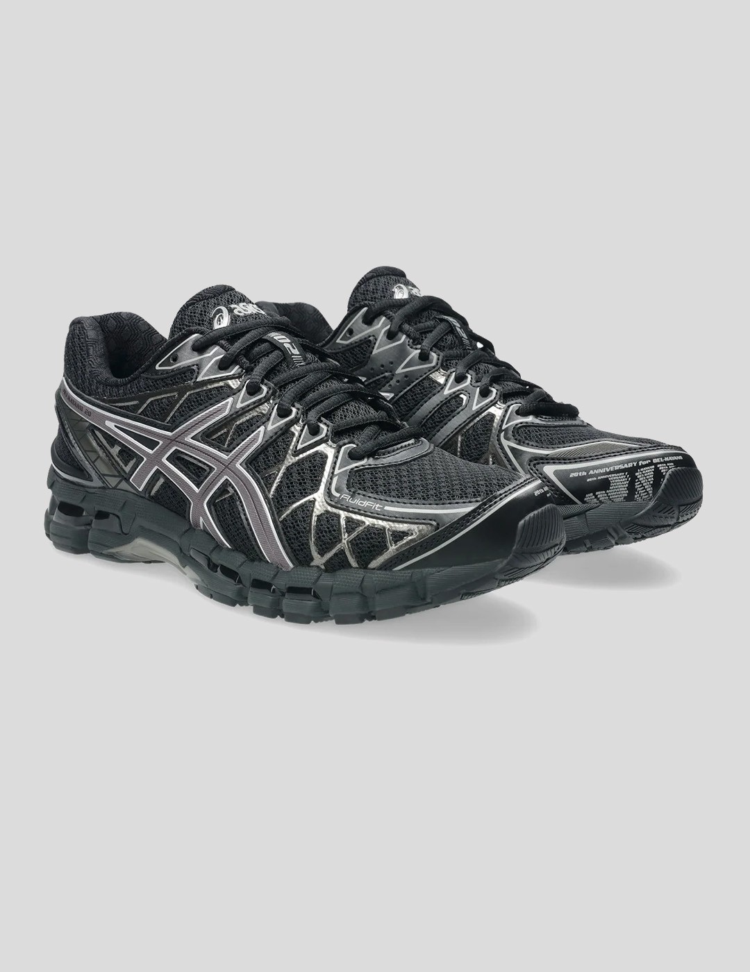 ZAPATILLAS ASICS GEL-KAYANO 20  BLACK-CLAY GREY