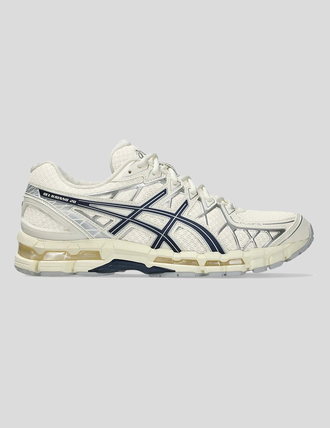 ZAPATILLAS ASICS GEL-KAYANO 20  CREAM-INDEPENDENCE BLUE