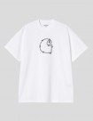 CAMISETA CARHARTT WIP  BARBWIRE C TEE  WHITE