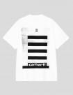 CAMISETA CARHARTT WIP  ARCHIVE LINES TEE   WHITE