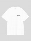 CAMISETA CARHARTT WIP  ARCHIVE LINES TEE   WHITE