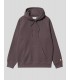 SUDADERA CARHARTT WIP  HOODED CHASE SWEAT  SHALE
