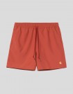 BAÑADOR CARHARTT WIP  CHASE SWIM TRUNKS  OXIDE RED