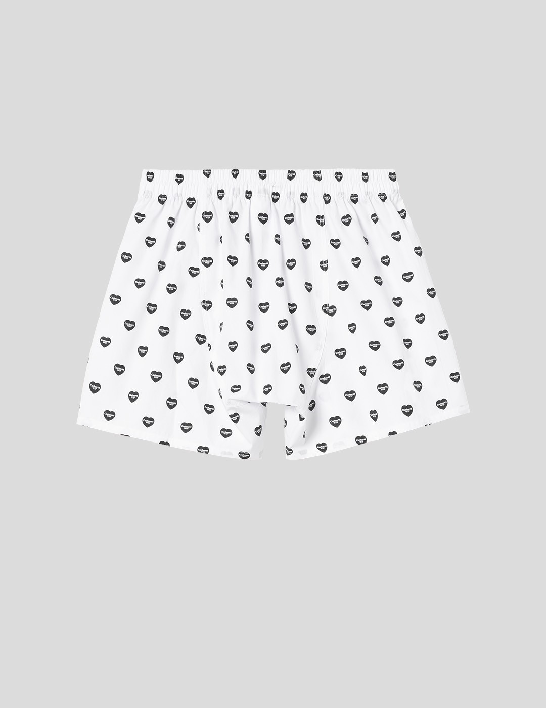 ACCESORIOS CARHARTT WIP  COTTON BOXER   HEART PRINT-WHITE