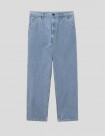 PANTALÓN CARHARTT WIP  SINGLE KNEE PANT  BLUE STONE BLEACHED