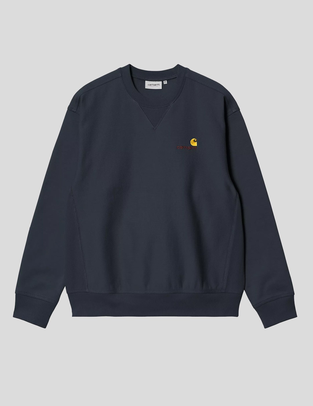 SUDADERA CARHARTT WIP  AMERICAN SCRIPT SWEATSHIRT  DEEP NIGHT