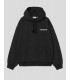 SUDADERA CARHARTT WIP  HOODED CAPS SWEAT  BLACK