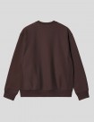 SUDADERA CARHARTT WIP  AMERICAN SCRIPT SWEATSHIRT  PALISANDER