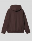 SUDADERA CARHARTT WIP  HOODED AMERICAN SCRIPT SWEATSHIRT  PALISANDER