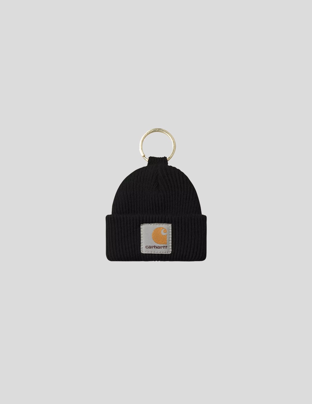 ACCESORIOS CARHARTT WIP  MINI WATCH HAT KEYCHAIN  BLACK