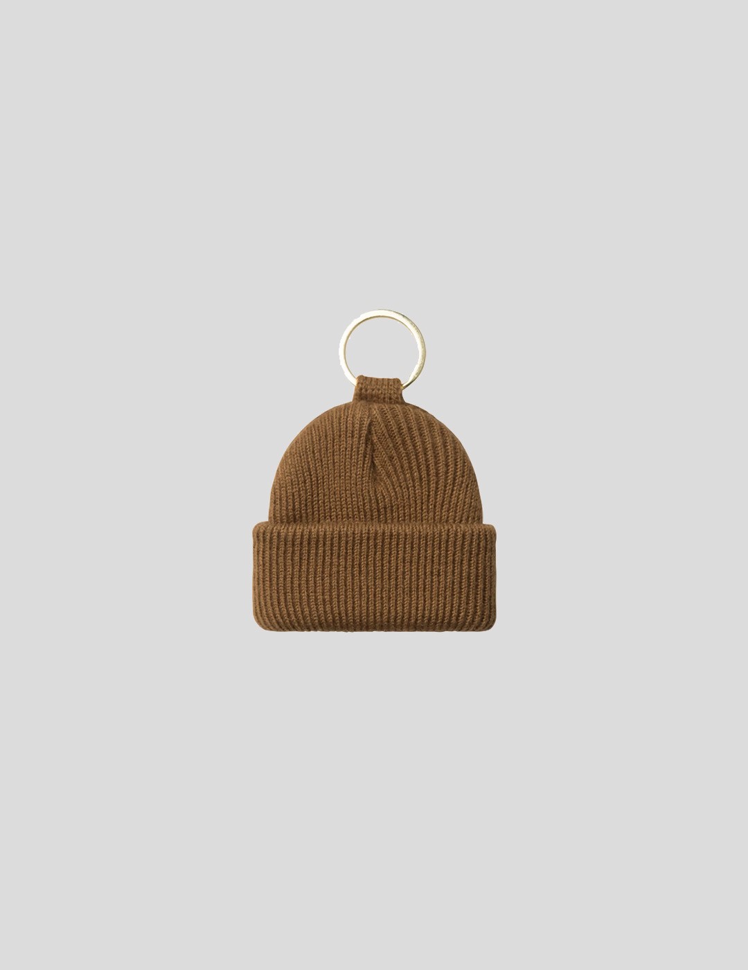 ACCESORIOS CARHARTT WIP  MINI WATCH HAT KEYCHAIN  HAMILTON BROWN